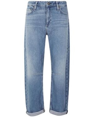 Rag & Bone Stevie Tapered-Leg Jeans - Blue