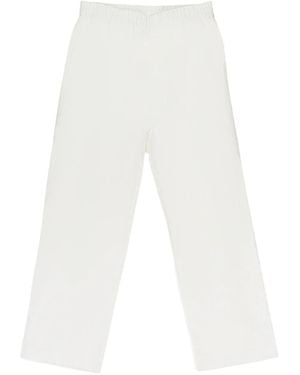 Aimé Leon Dore Pantaloni Con Vita Elasticizzata - Bianco