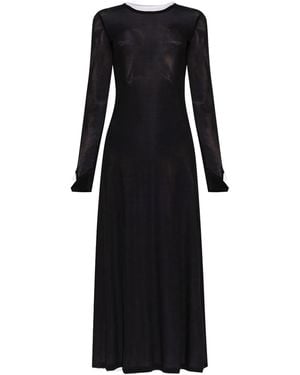 long dresses chiffon A Line Chiffon Off The Shoulder Wedding Guest Dresses with Slit main image 1