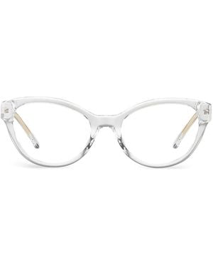 Marc Jacobs Cat-Eye-Brille - Weiß