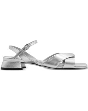 Ron White Brenna Heeled Sandals - White