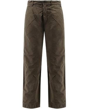 Massimo Osti Studio Pantalones Con Cierre De Botón - Gris