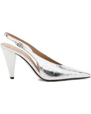 Michael Kors 95Mm Electra Court Shoes - White