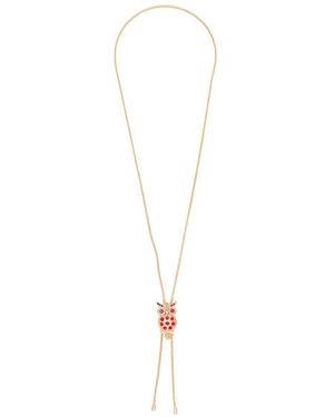 BLAKLACE Owl Necklace - White