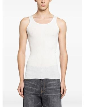 MYTHINKS Telco Tank Top - White