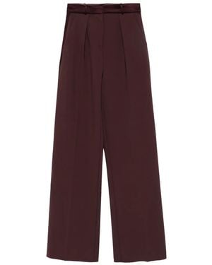 Elisabetta Franchi Pleated Pants - Purple