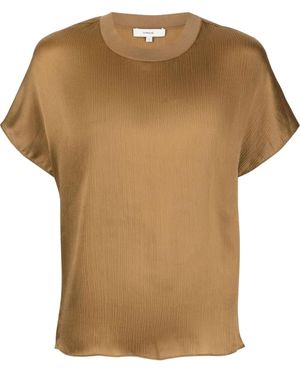 Vince ラウンドネック Tシャツ - ブラウン
