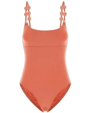 Eres Lynda Bead-Embellished Swimsuit - White