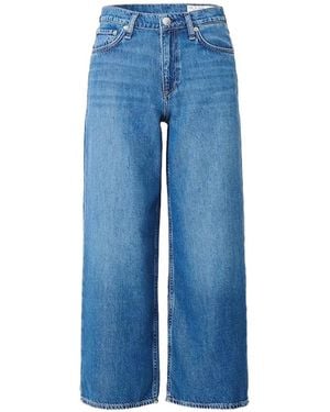 Rag & Bone Vaqueros Anchos Andi - Azul