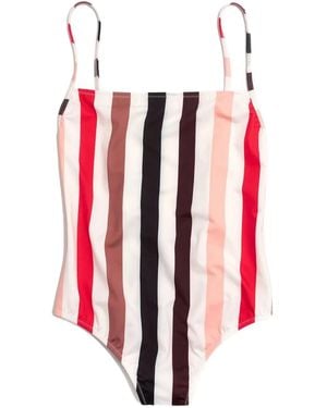 Solid & Striped The Chelsea Gestreept Badpak - Rood