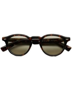 Chimi Scope Round-Frame Sunglasses - Black