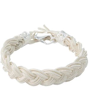 Emanuele Bicocchi Ice Braided Bracelet - White