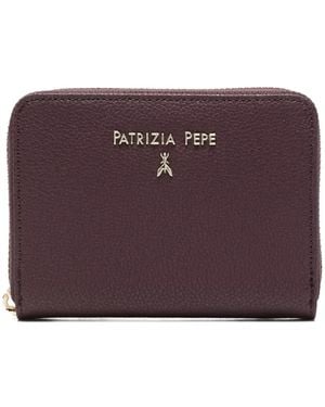 Patrizia Pepe Leather Wallet - Purple