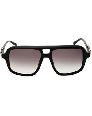 Gucci Sonnenbrille Mit Geometrischem Gestell - Schwarz