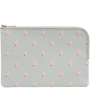 Undercover Graphic-Print Wallet - Gray
