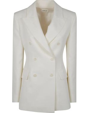 P.A.R.O.S.H. Raisa Blazer - White