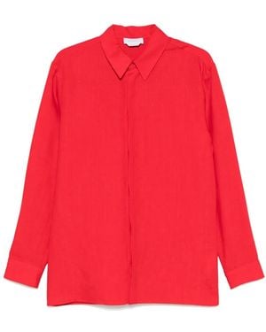 Gabriela Hearst Linen Shirt - Red