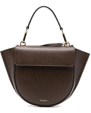 Wandler Borsa Tote Hortensia Mini - Marrone