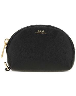 A.P.C. Neige Coin Purse - Black