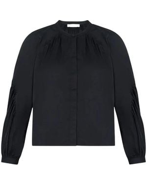 Ulla Johnson Rowena Long-Sleeve Blouse - Blue