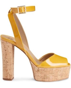 Giuseppe Zanotti Sandales Betty 120 Mm - Métallisé