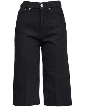 Dondup Delfine Straight Shorts - Black
