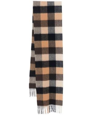 Barbour Checked Scarf - Black