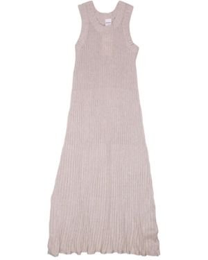 Kowtow Ribbed Sleeveless Dress - Pink