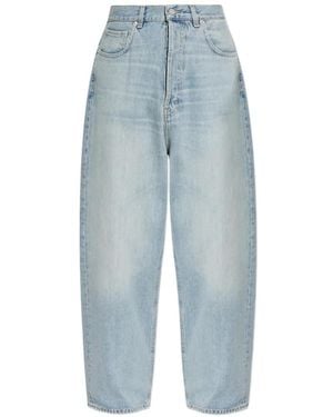 Haikure Five-Pocket Wide-Leg Jeans - Blue