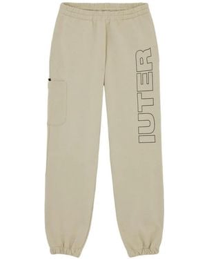 Iuter Family Patch-Pocket Cotton Pants - White