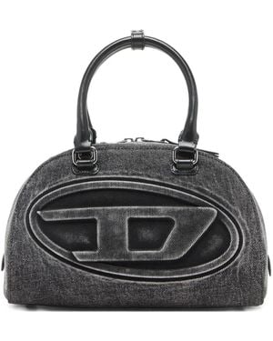 DIESEL 1DR Dome top-handle tote bag - Schwarz