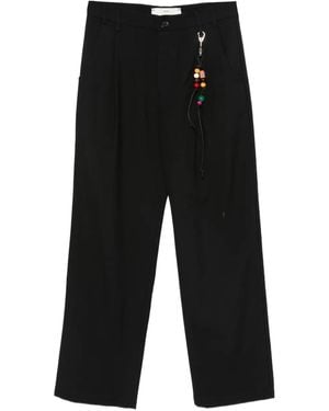 Song For The Mute Broek Met Kralendetail - Zwart