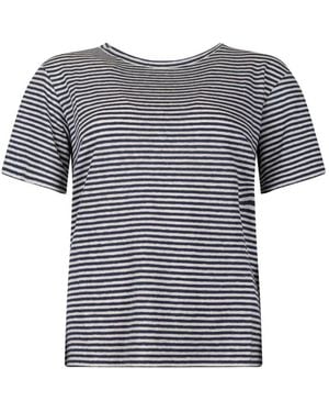 Weekend by Maxmara Striped T-Shirt - Blue