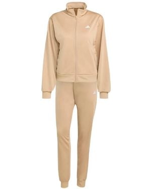 adidas Zip-Fastening Tracksuit - Natural