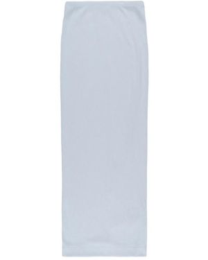 ÉTERNE Falda Larga Emma De Canalé - Blanco