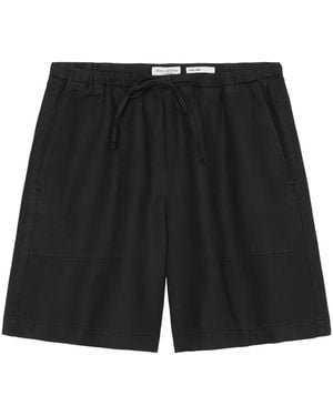 Marc O' Polo Drawstring-Waist Shorts - Black