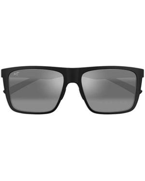 Maui Jim Honokalani Square-Frame Sunglasses - Grey