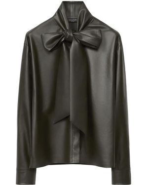 Fabiana Filippi Bow Detailing Shirt - Black