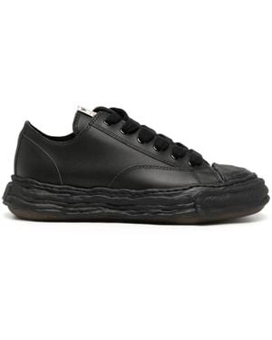 Maison Mihara Yasuhiro Peterson 23 Original Sole Leather Trainers - Black