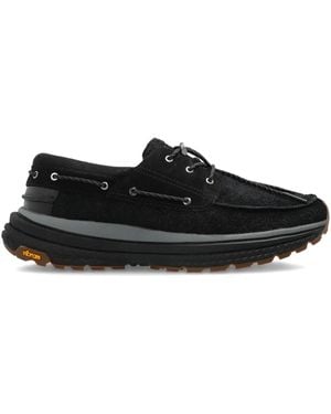Paul Smith レースアップ デッキシューズ - ブラック