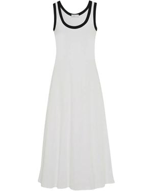 Rosetta Getty Abito Smanicato - Bianco