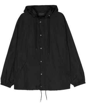 Balenciaga Hooded Jacket - Black