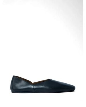 KHAITE Jane Ballet Flats - Blue