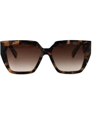 Philipp Plein Tortoiseshell Sunglasses - Brown