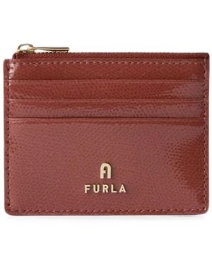 Furla Camelia Card Case S - Red
