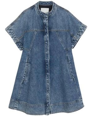 3.1 Phillip Lim Robe À Manches Courtes - Blue