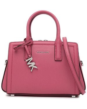 Michael Kors Borsa A Tracolla Laila Extra Piccola - Rosa