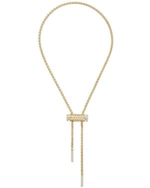 Nouvel Heritage Bloom Diamond Necklace - Metallic