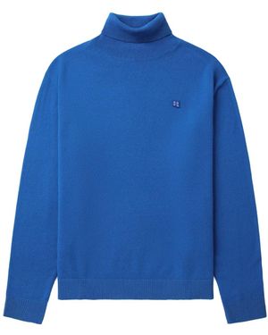 Adererror Logo-Patch Wool Sweater - Blue