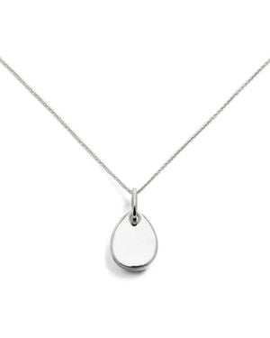 Monica Vinader Collar Ziggy Con Forma De Pétalo - Blanco